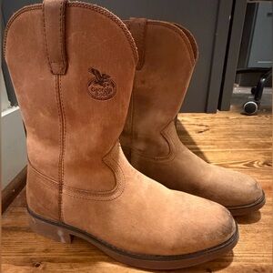 Georgia Boot Kids 5.5 Brown Western Boots